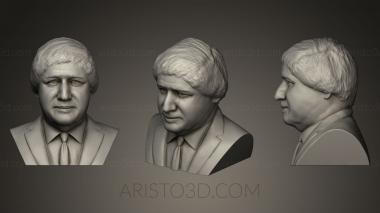 Busts and bas-reliefs of famous people (BUSTC_0071) 3D model for CNC machine